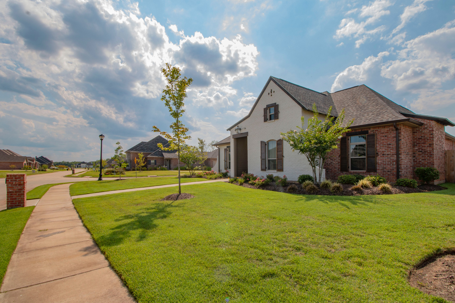 house in the suburbs